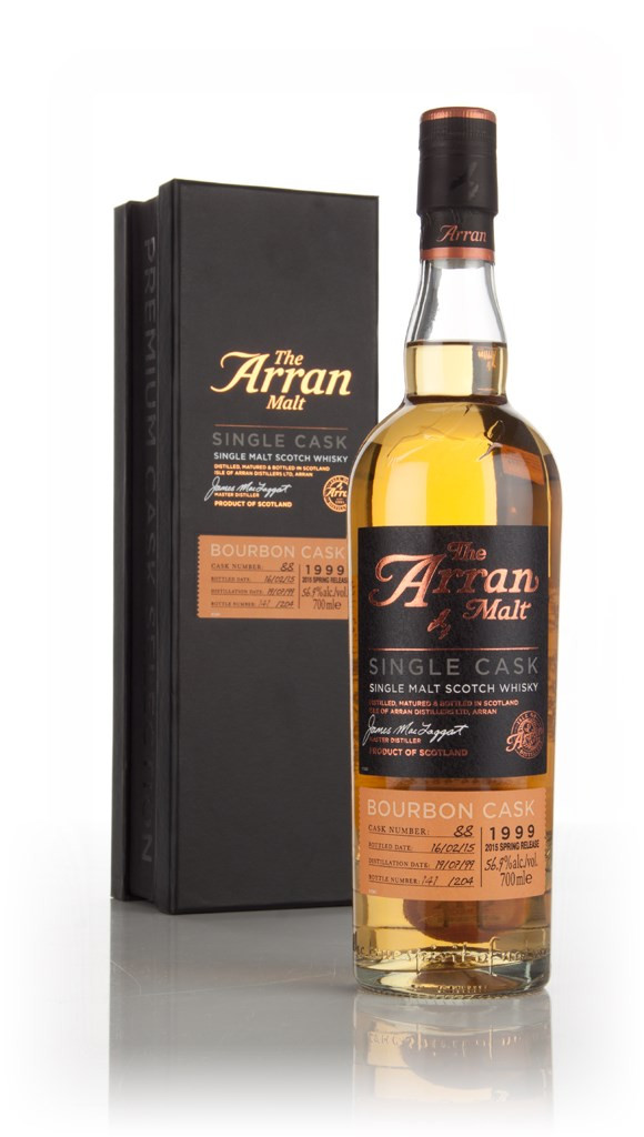 Arran 15 Year Old 1999 (cask 88) - Bourbon Cask 70cl