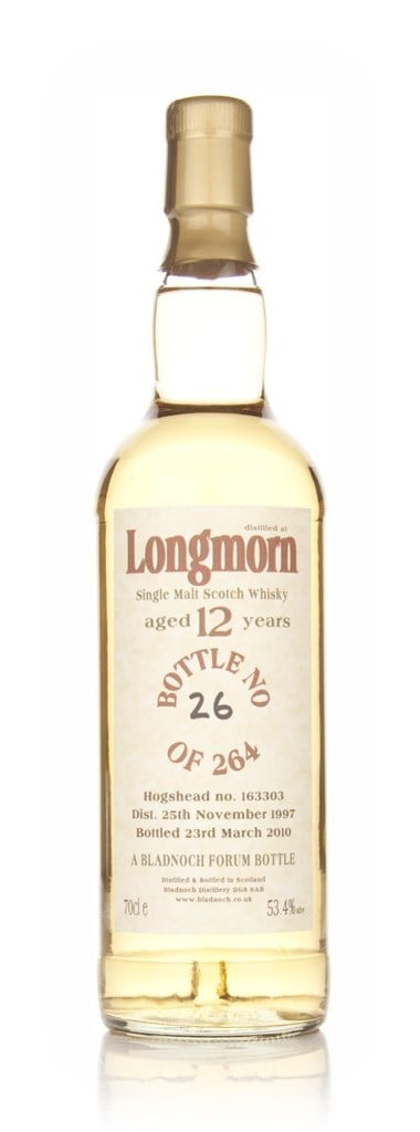 Longmorn 12 Year Old 1997 (Bladnoch) 70cl