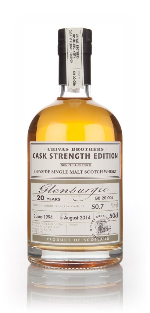 Glenburgie 20 Year Old 1994 - Cask Strength Edition (Chivas Brothers) 50cl