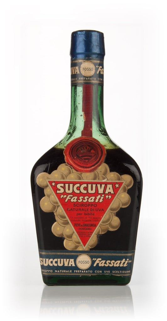 Succuva "Fassati" Sciroppo Naturale de Uva (Natural Grape Syrup) - 1950s