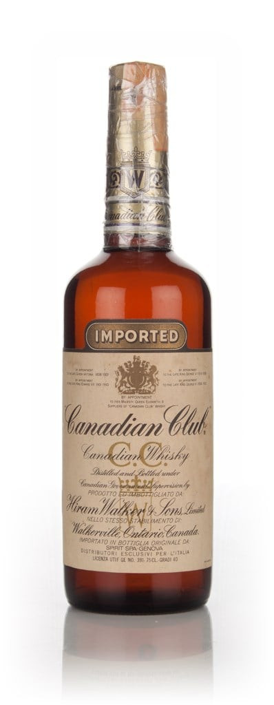 Canadian Club Whisky - 1967 75cl | Master Of Malt