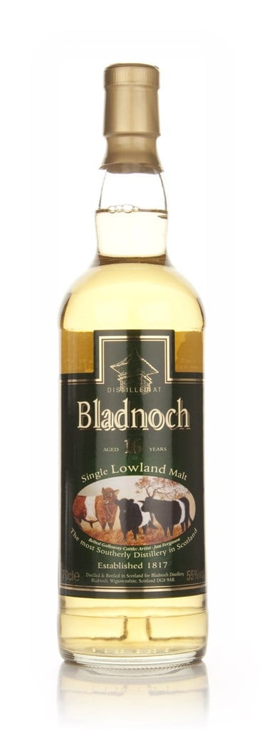 Bladnoch 16 Year Old - Belted Galloway Label 70cl