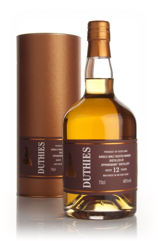 Springbank 12 Year Old - Duthies (WM Cadenhead) 70cl