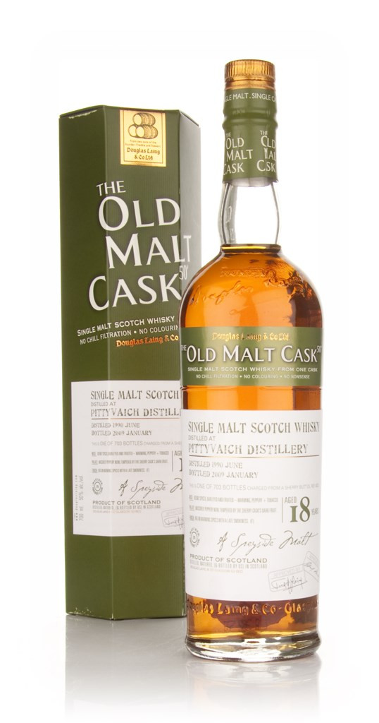 Pittyvaich 18 Year Old 1990 - Old Malt Cask (Douglas Laing) 70cl