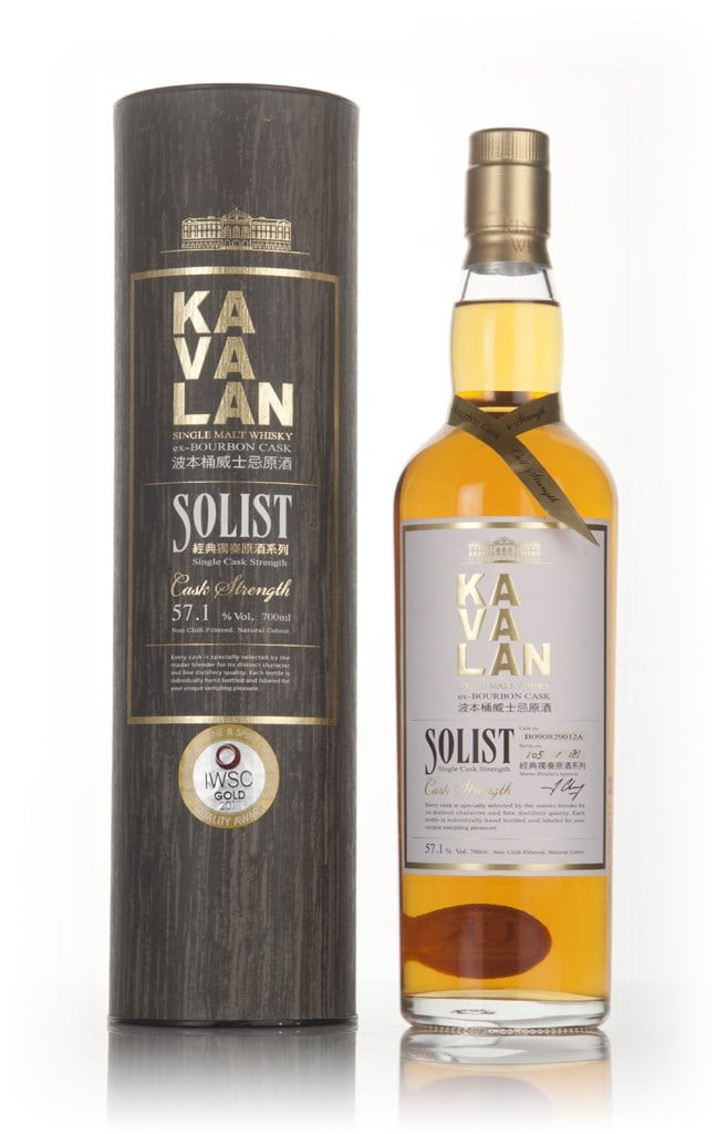 Kavalan Solist ex-Bourbon Cask 70cl