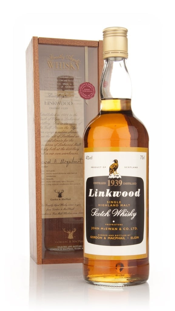 Linkwood 43 Year Old 1939 (Gordon and MacPhail) 75cl