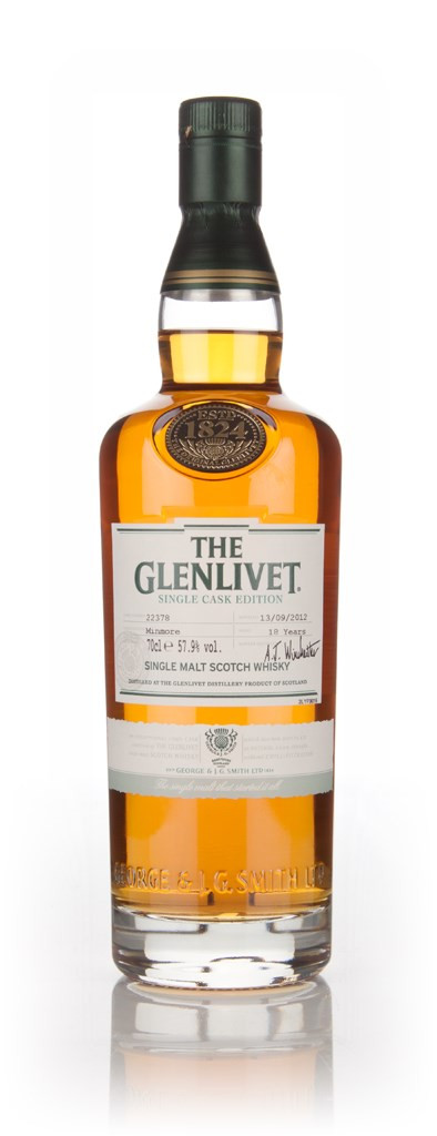 THE GLENLIVET SINGLE CASK EDITION 18年 The Glenlivet 18 Year Old Minmore - Single Cask Edition 70cl