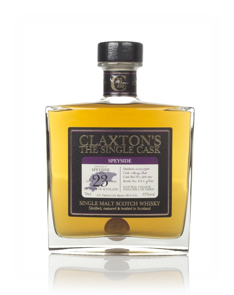 Speyside 23 Year Old 1996 - Claxton's 70cl