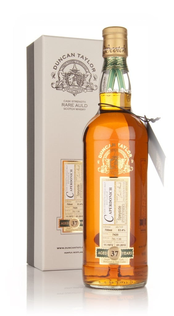Caperdonich 37 Year Old 1972 Cask 7420 - Rare Auld (Duncan Taylor) 70cl
