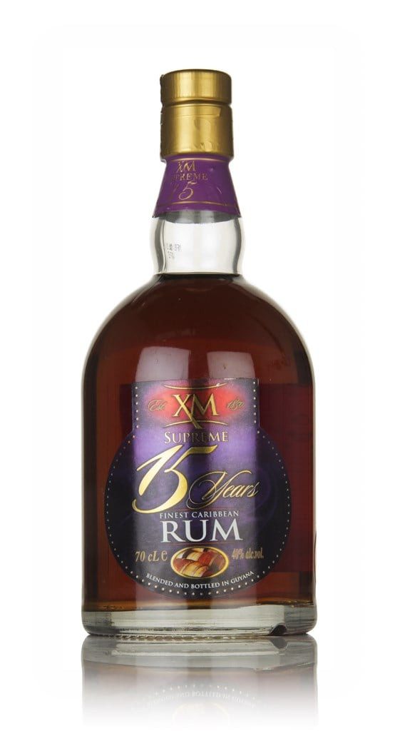 XM Supreme 15 Year Old Rum 70cl