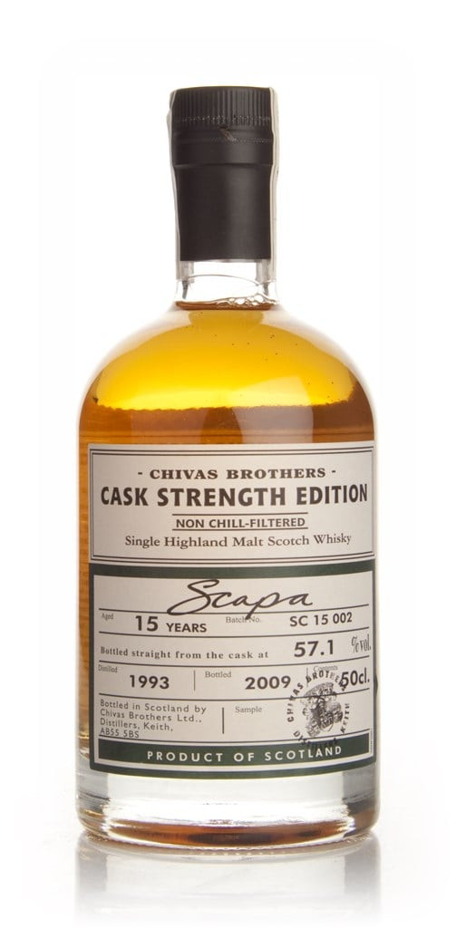 Scapa 15 Year Old 1993 - Cask Strength Edition (Chivas Brothers) 50cl