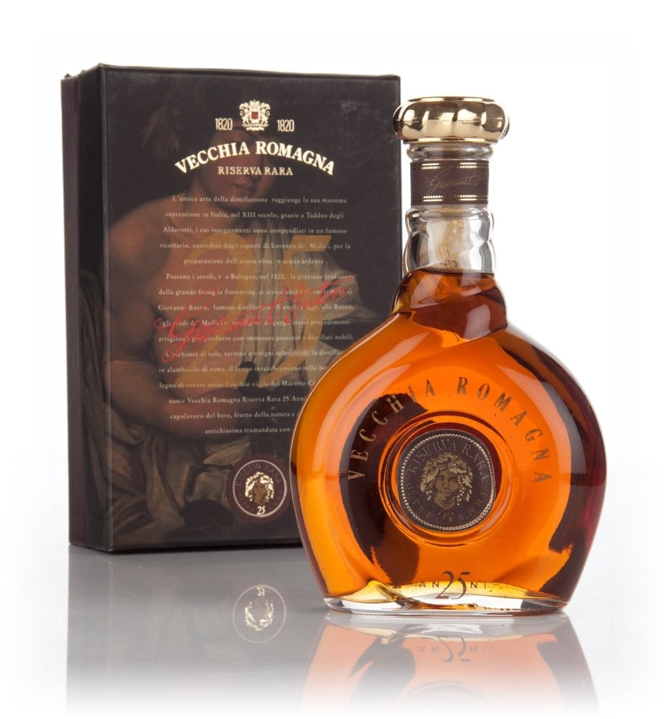 Vecchia Romagna 25 Year Old Riserva Rara - 1990s 25cl