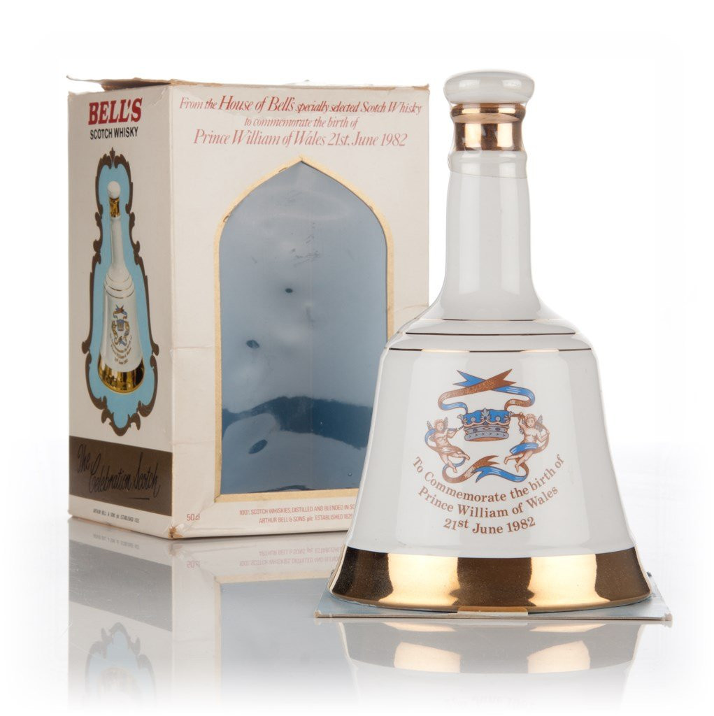 Bell's Birth of Prince William of Wales Decanter - 1982 50cl
