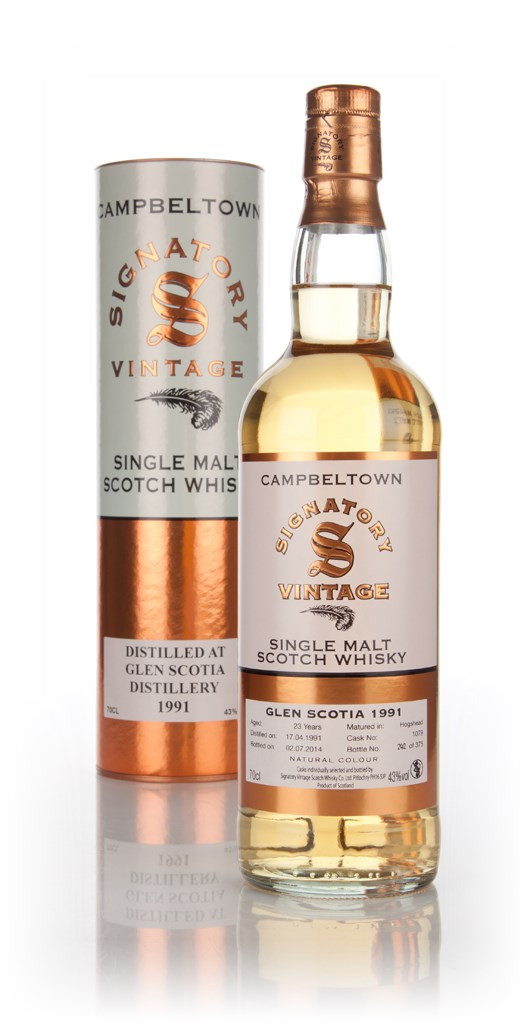 Glen Scotia 23 Year Old 1991 (cask 1079) (Signatory) 70cl