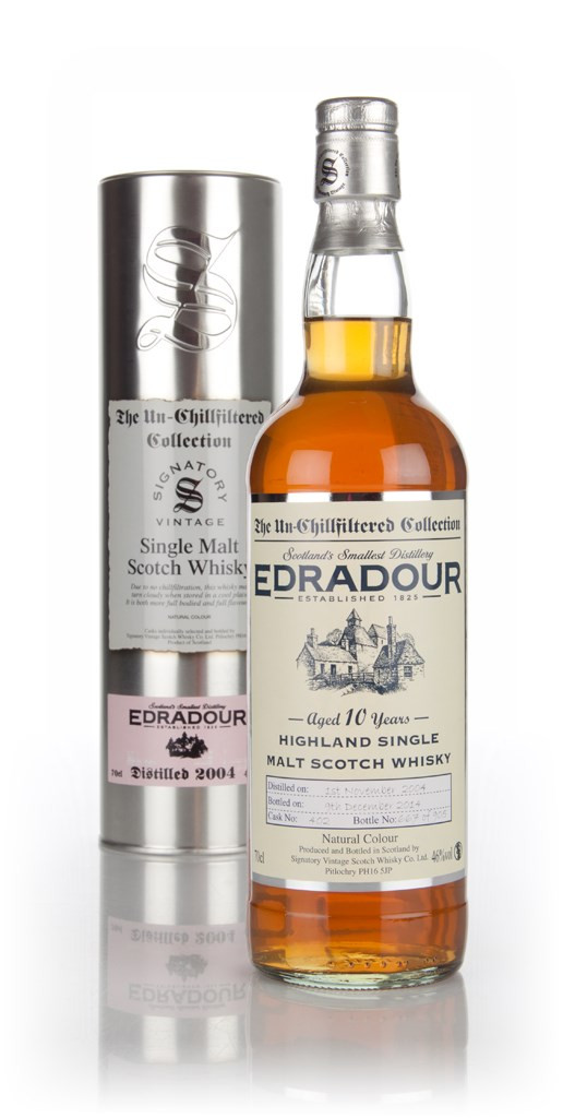 Edradour 10 Year Old 2004 (cask 402) Un-Chillfiltered Collection (Signatory) 70cl
