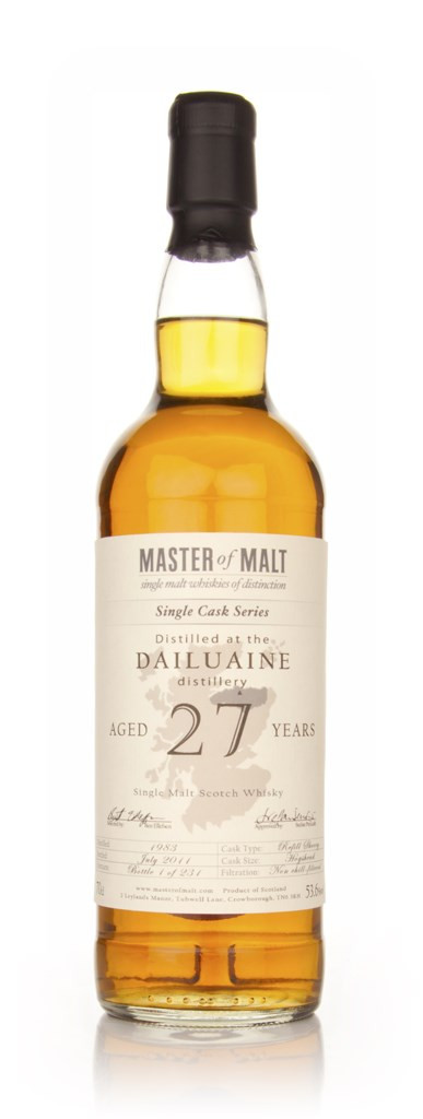 Dailuaine 27 Year Old 1983 – Single Cask (Master of Malt) 70cl