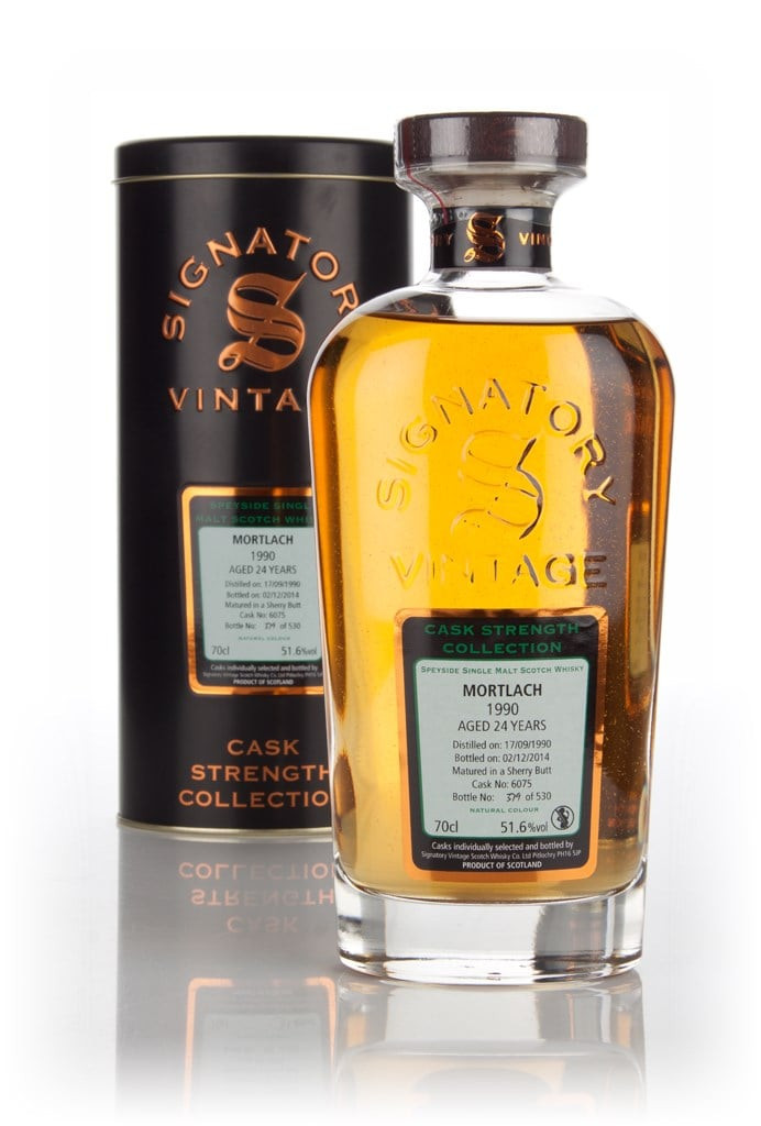 Mortlach 24 Year Old 1990 (cask 6075) - Cask Strength Collection (Signatory) 70cl
