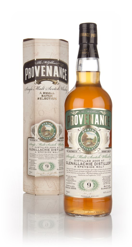 Glenallachie 9 Year Old 2005 (cask 10404) - Provenance (Douglas Laing) 70cl