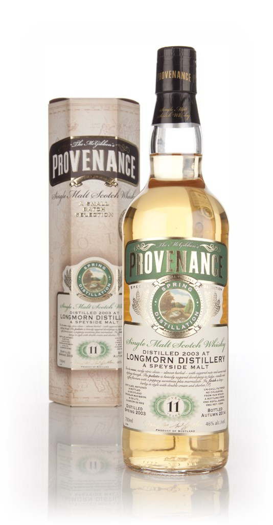 Longmorn 11 Year Old 2003 (cask 10544) - Provenance (Douglas Laing) 70cl