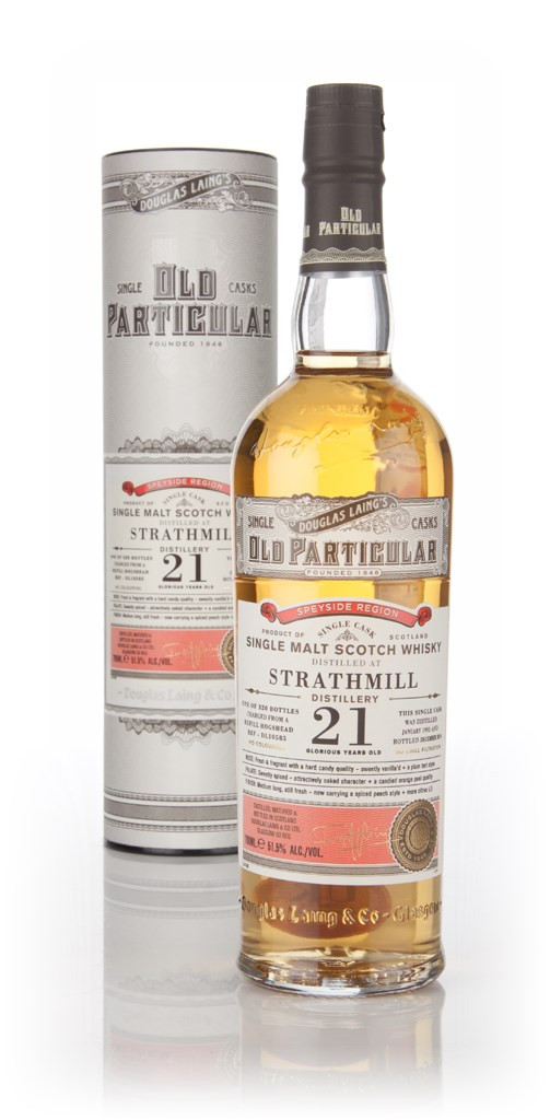 Strathmill 21 Year Old 1993 (cask 10585) - Old Particular (Douglas Laing) 70cl