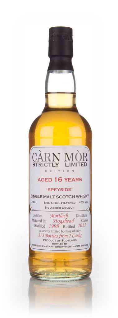 Mortlach 16 Year Old 1998 - Strictly Limited (Càrn Mòr) 70cl