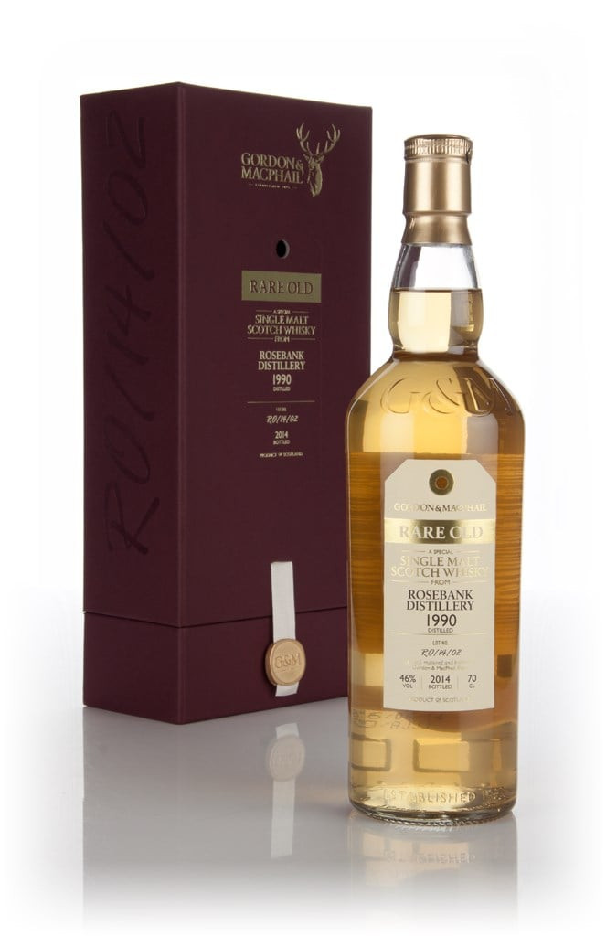 Rosebank 1990 (bottled 2014) (RO/14/02) - Rare Old (Gordon