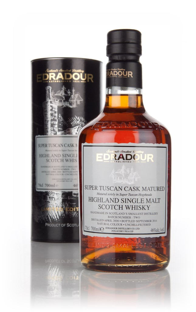 Edradour 8 Year Old 2006 Super Tuscan Cask Matured - Batch 2 70cl