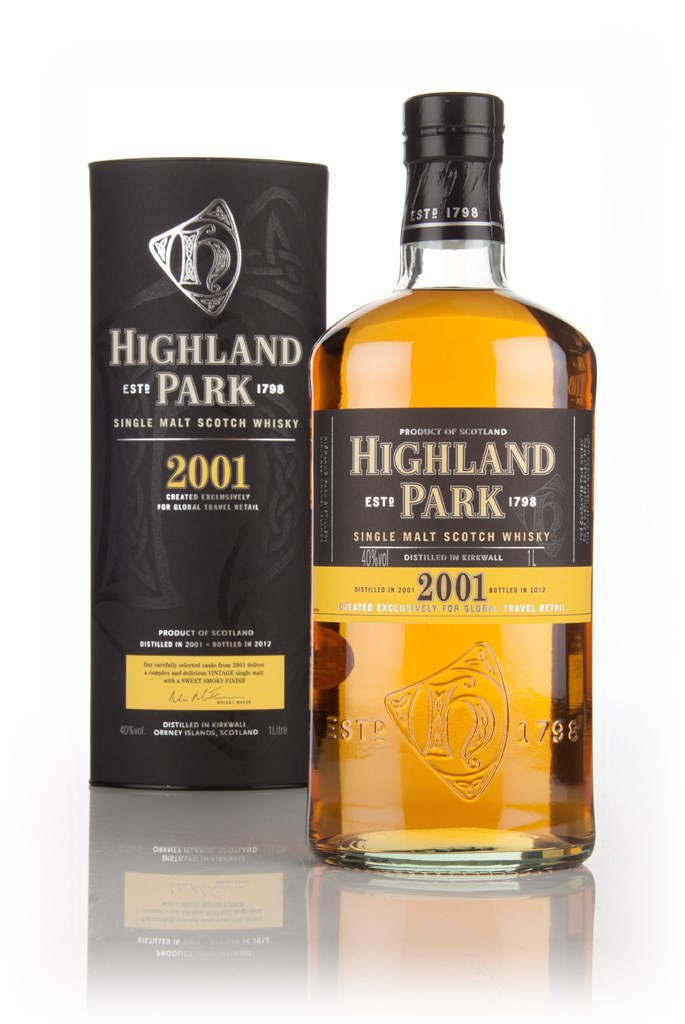 Highland Park 2001 (bottled 2012) (1L) 100cl