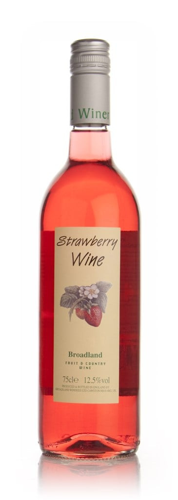 Broadland Strawberry Wine (12.5%) 75cl