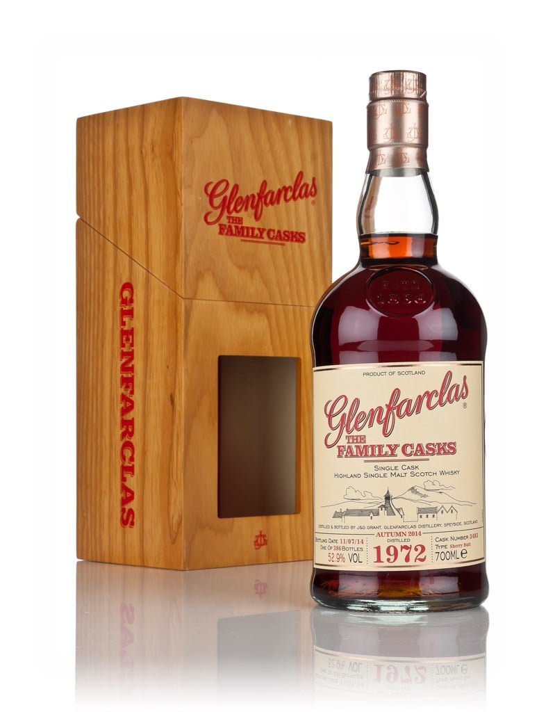 Glenfarclas 1972 (cask 3483) Family Cask Autumn 2014 Release 70cl