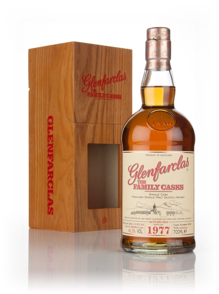 Glenfarclas 1977 (cask 8635) Family Cask Autumn 2014 Release 70cl