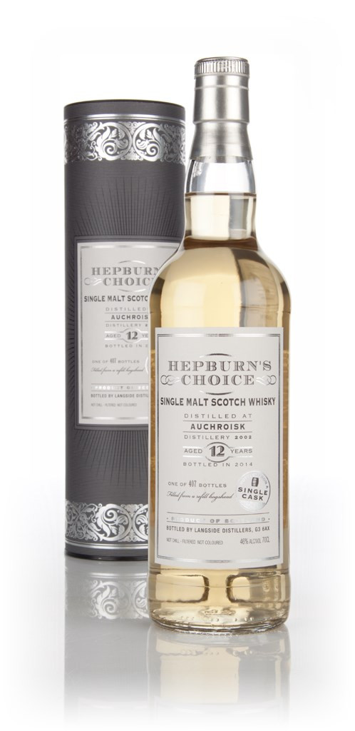 Auchroisk 12 Year Old 2002 - Hepburn's Choice (Langside) 70cl