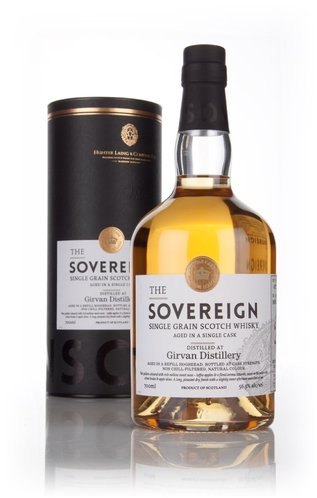 Girvan 26 Year Old 1988 (cask 11119) - Sovereign (Hunter Laing) 70cl