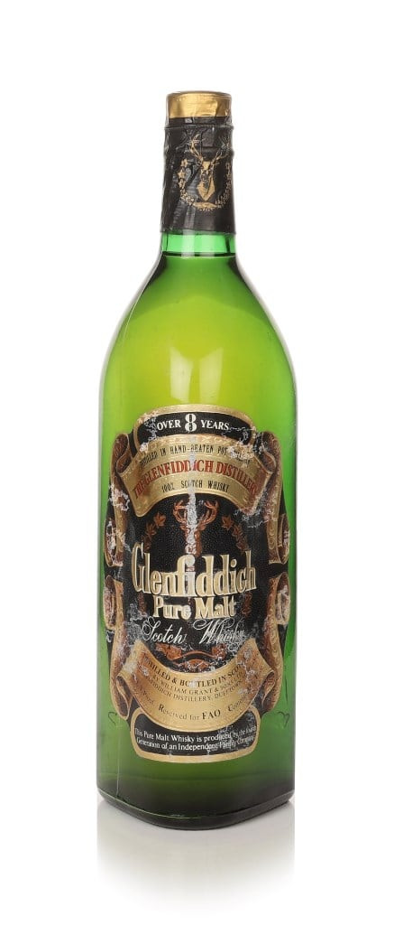 Glenfiddich Pure Malt 8 Year Old 94.5cl - 1970s Whisky | Master Of