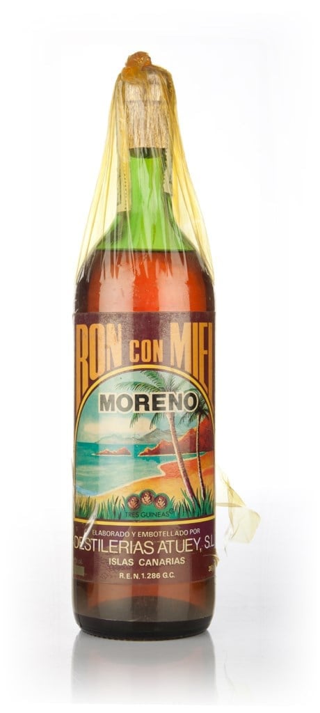 Atuey Ron Con Miel Moreno - 1970s 70cl