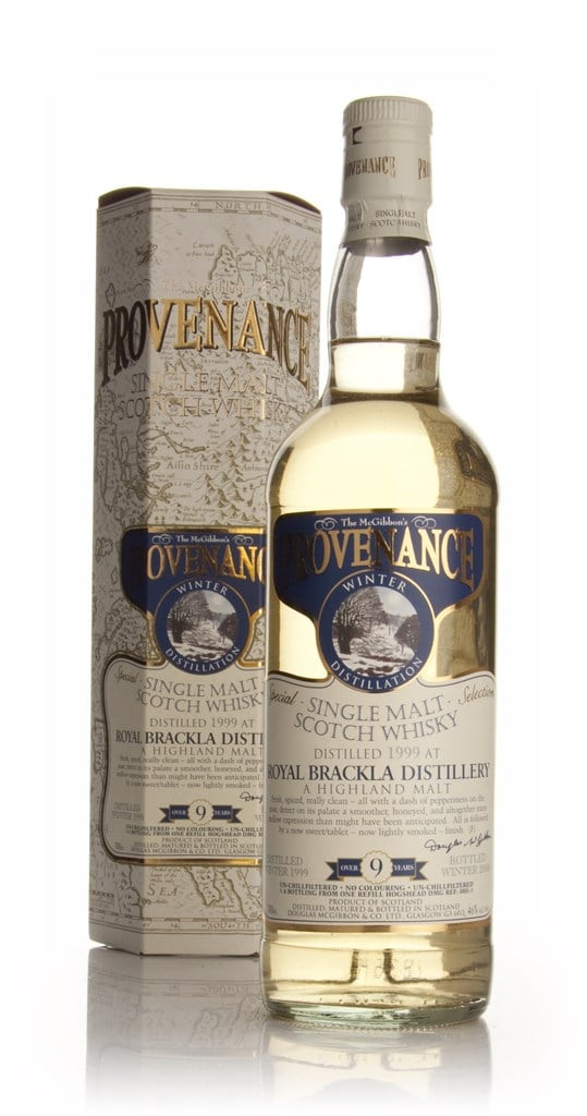 Royal Brackla 9 Year Old 1999 - Provenance (Douglas Laing) 70cl