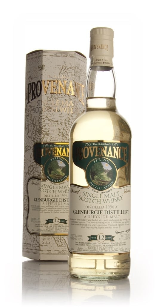 Glenburgie 12 Year Old 1996 - Provenance (Douglas Laing) 70cl
