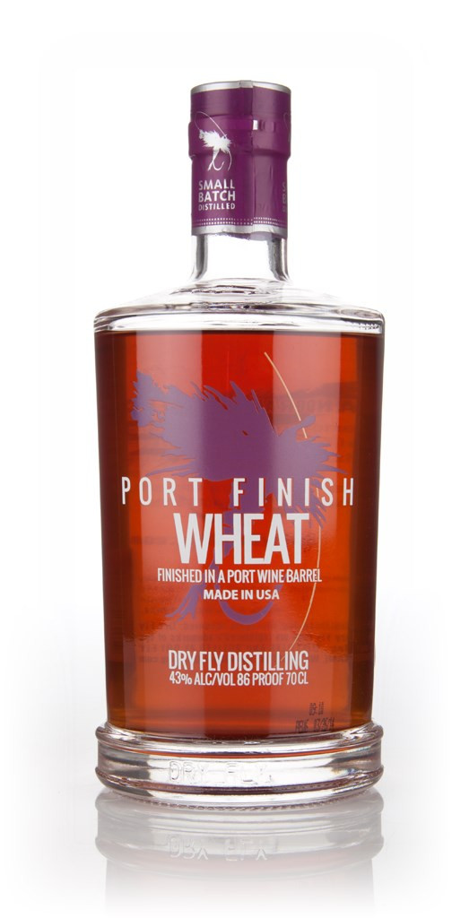 Dry Fly Wheat Whiskey - Fortified Huckleberry Wine Cask Finish 70cl