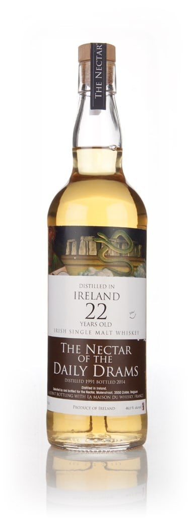 Irish Single Malt 22 Year Old 1991 - The Nectar Of The Daily Drams (Joint Bottling With La Maison Du Whisky) 70cl