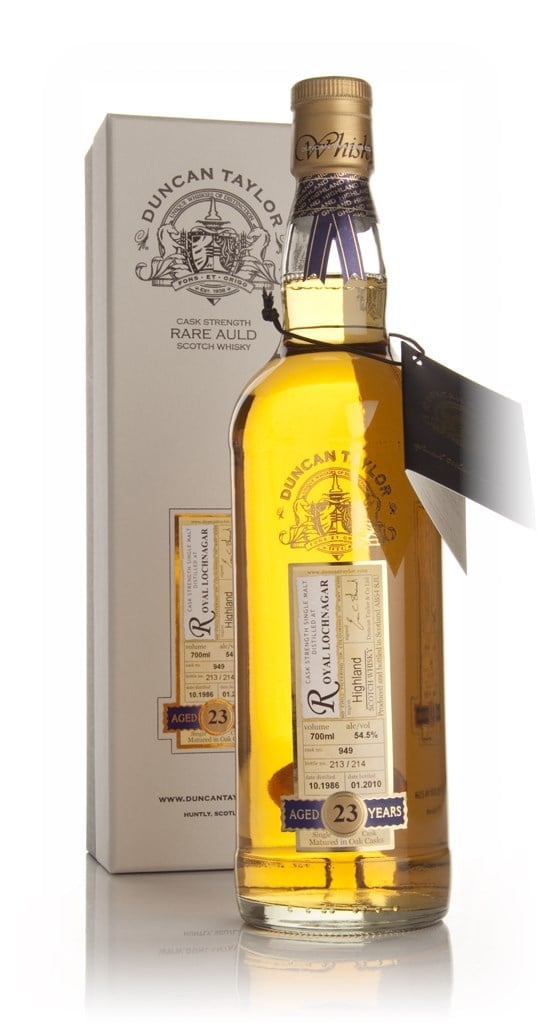Royal Lochnagar 23 Year Old 1986 - Rare Auld (Duncan Taylor) 70cl