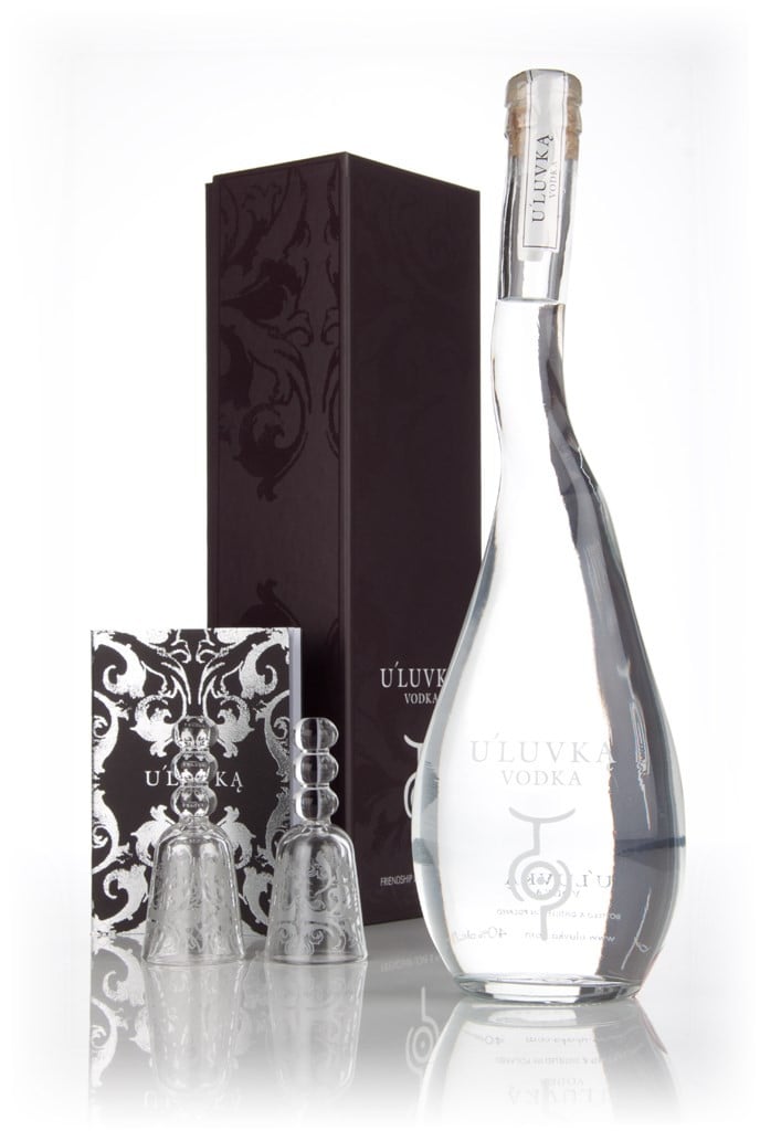U'Luvka Gift Pack with 2x Glasses 70cl