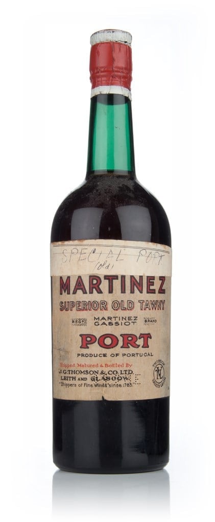 Martinez Superior Old Tawny Port - 1950s