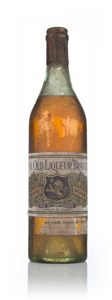 Fide et Fortitudine Fine Old Liqueur Brandy - 1940s