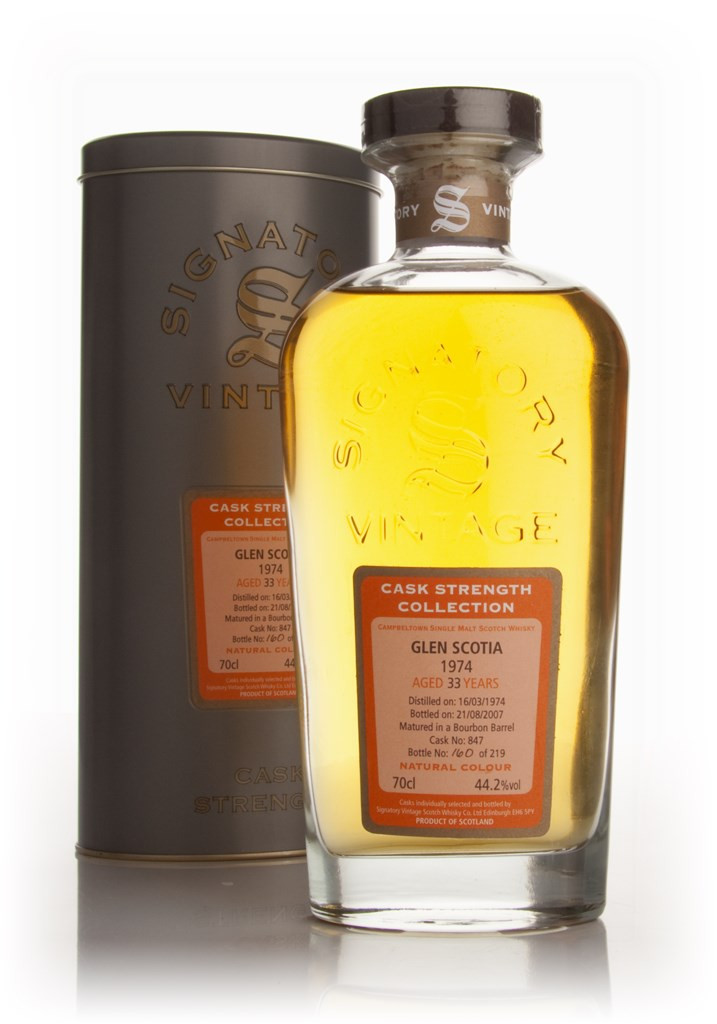 Glen Scotia 33 Year Old 1974 - Cask Strength Collection (Signatory) 70cl