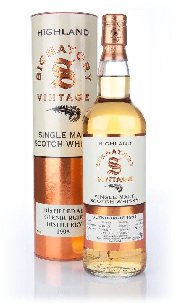 Glenburgie 18 Year Old 1995 (casks 6447 + 6448) (Signatory) 70cl