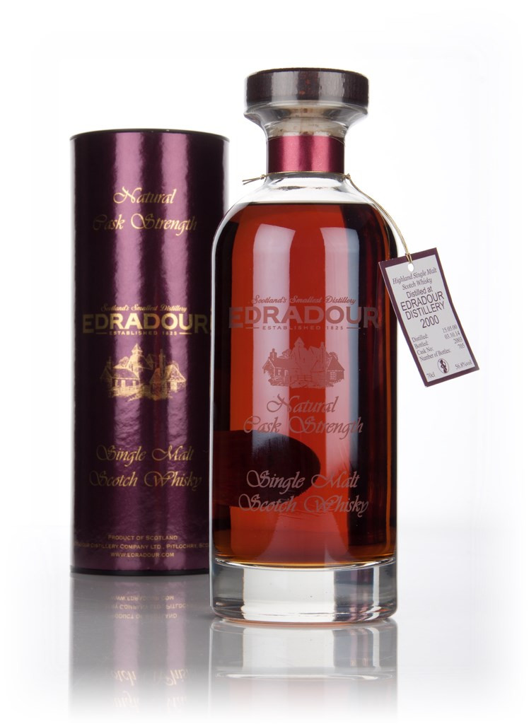 Edradour 14 Year Old 2000 Natural Cask Strength (cask 2003) - Ibisco Decanter 70cl