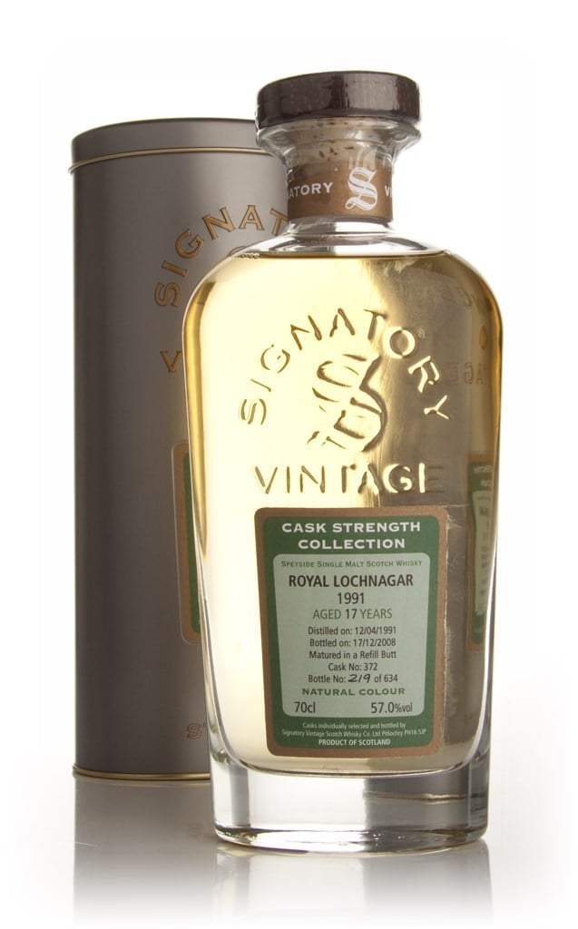 Royal Lochnagar 17 Year Old 1991 - Cask Strength Collection (Signatory) 70cl