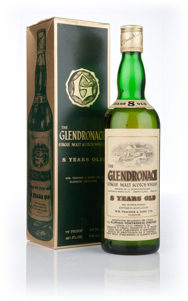 GlenDronach 8 Year Old - 1970s 70cl