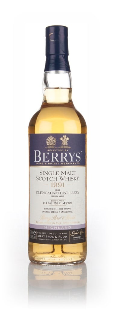 Glencadam 22 Year Old 1991 (cask 4765) (Berry Bros. & Rudd) 70cl