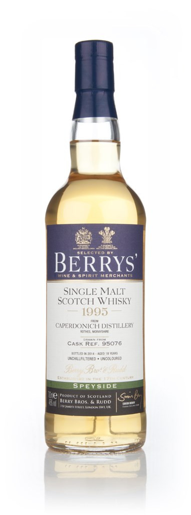 Caperdonich 18 Year Old 1995 (cask 95076) (Berry Bros. & Rudd) 70cl